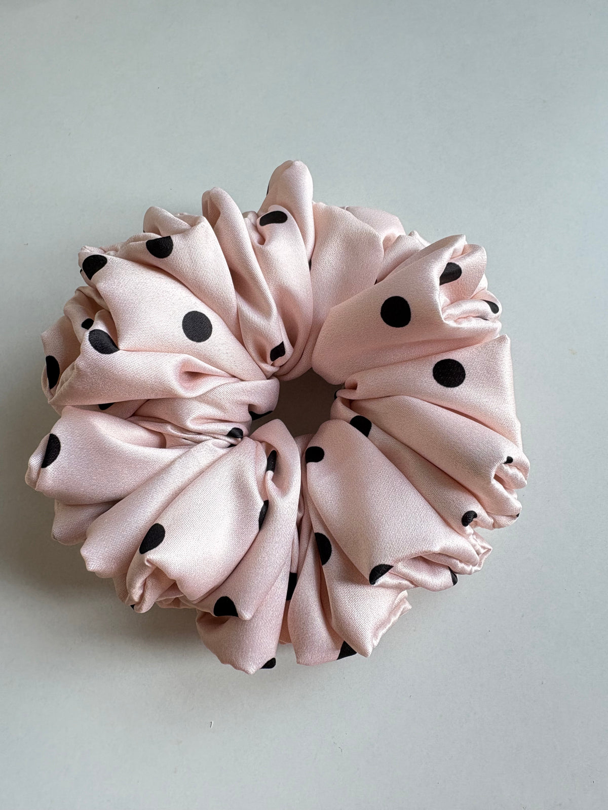 Polka Dot Oversized Scrunchie