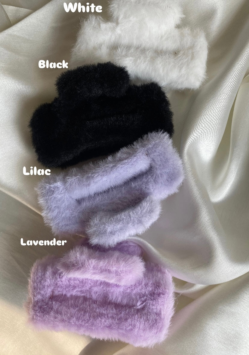 Fluffy Charm claw clips