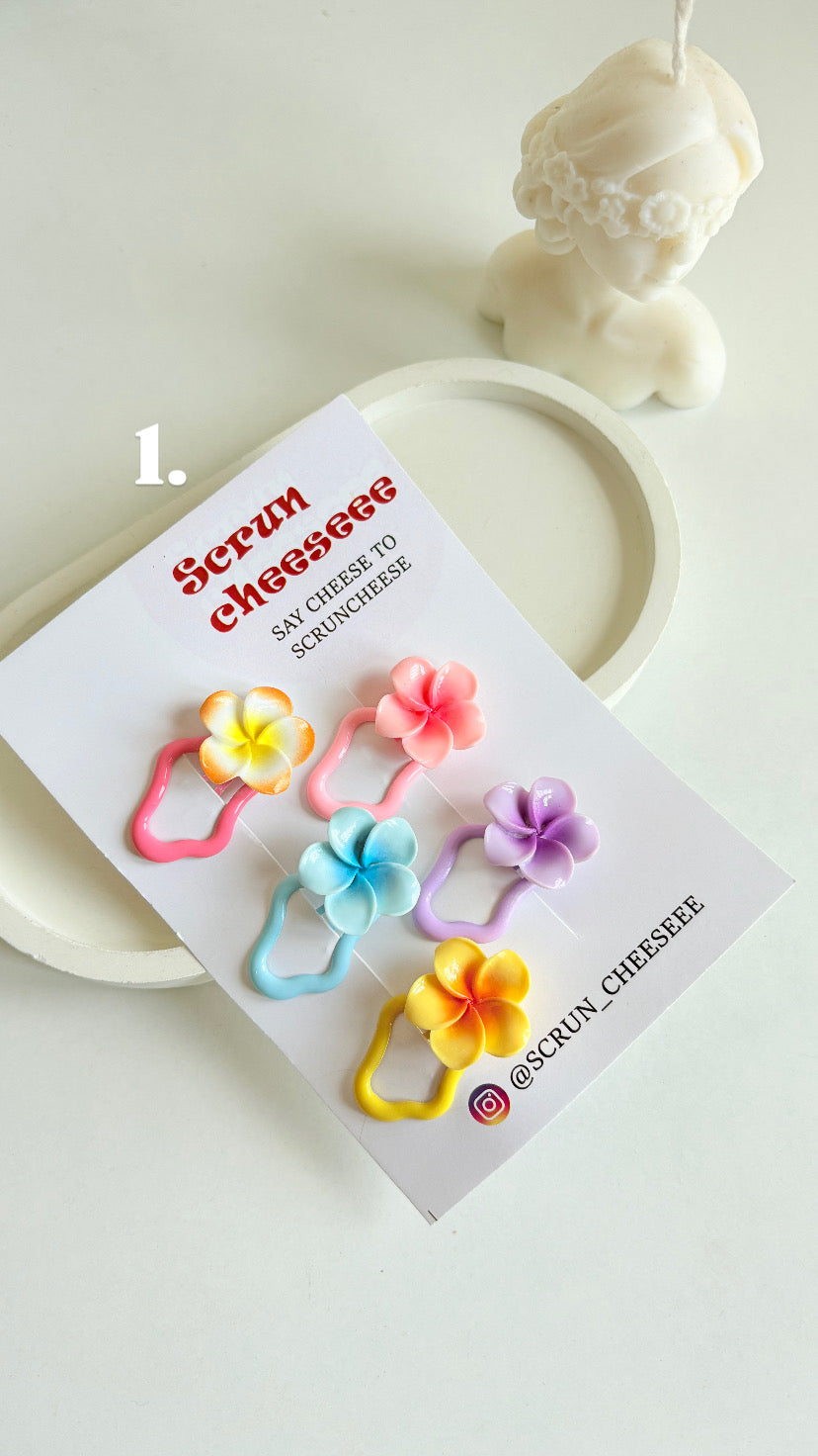 Plumeria Pins