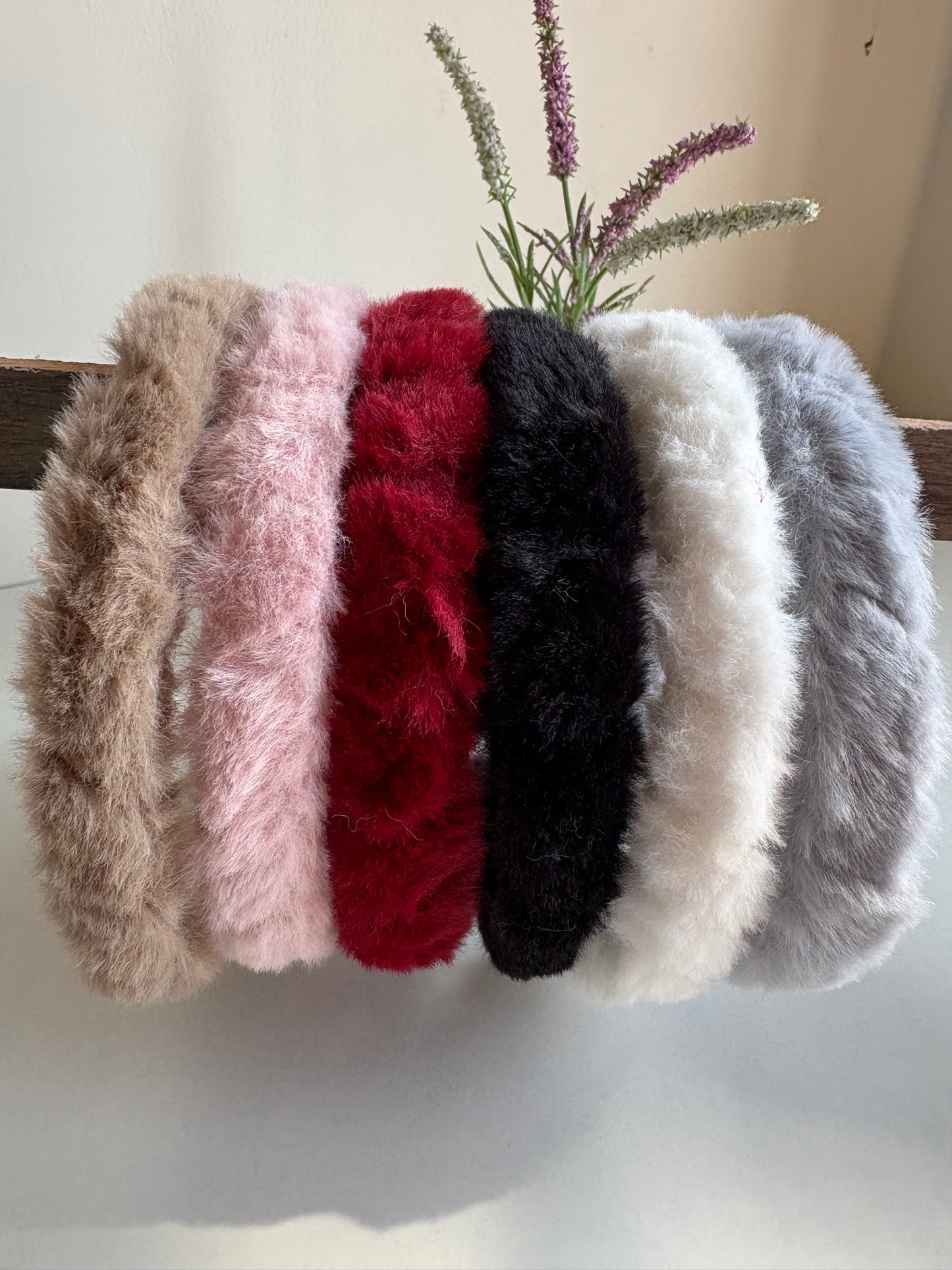 Cozy hair bands
