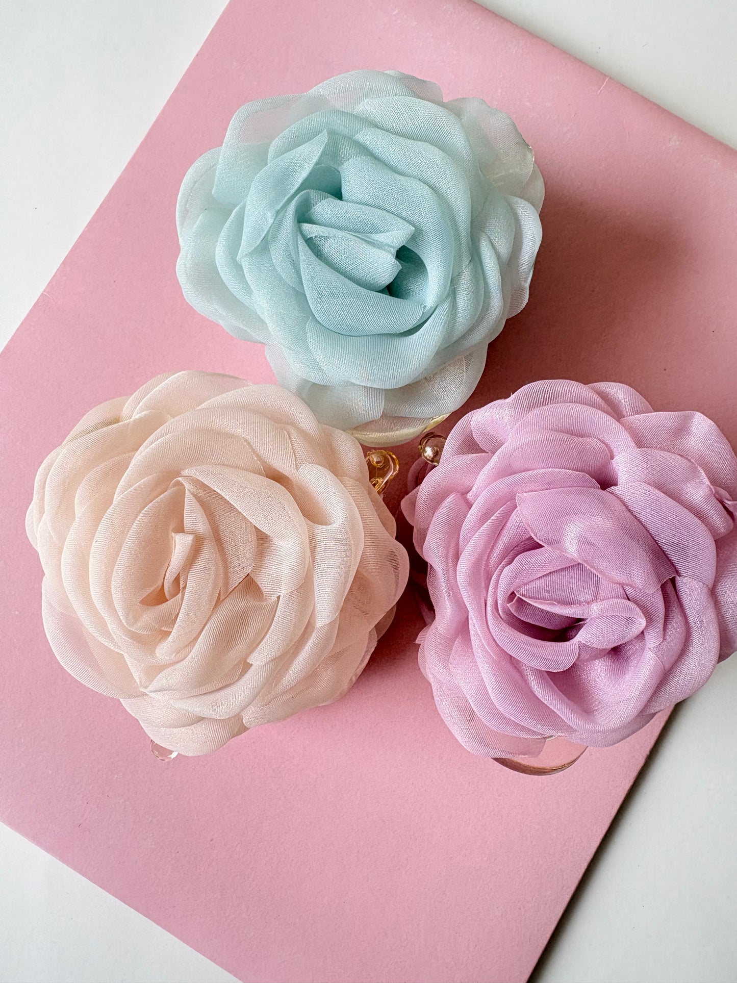 Rosette claw clip