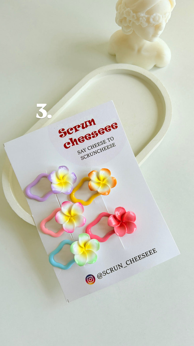 Plumeria Pins