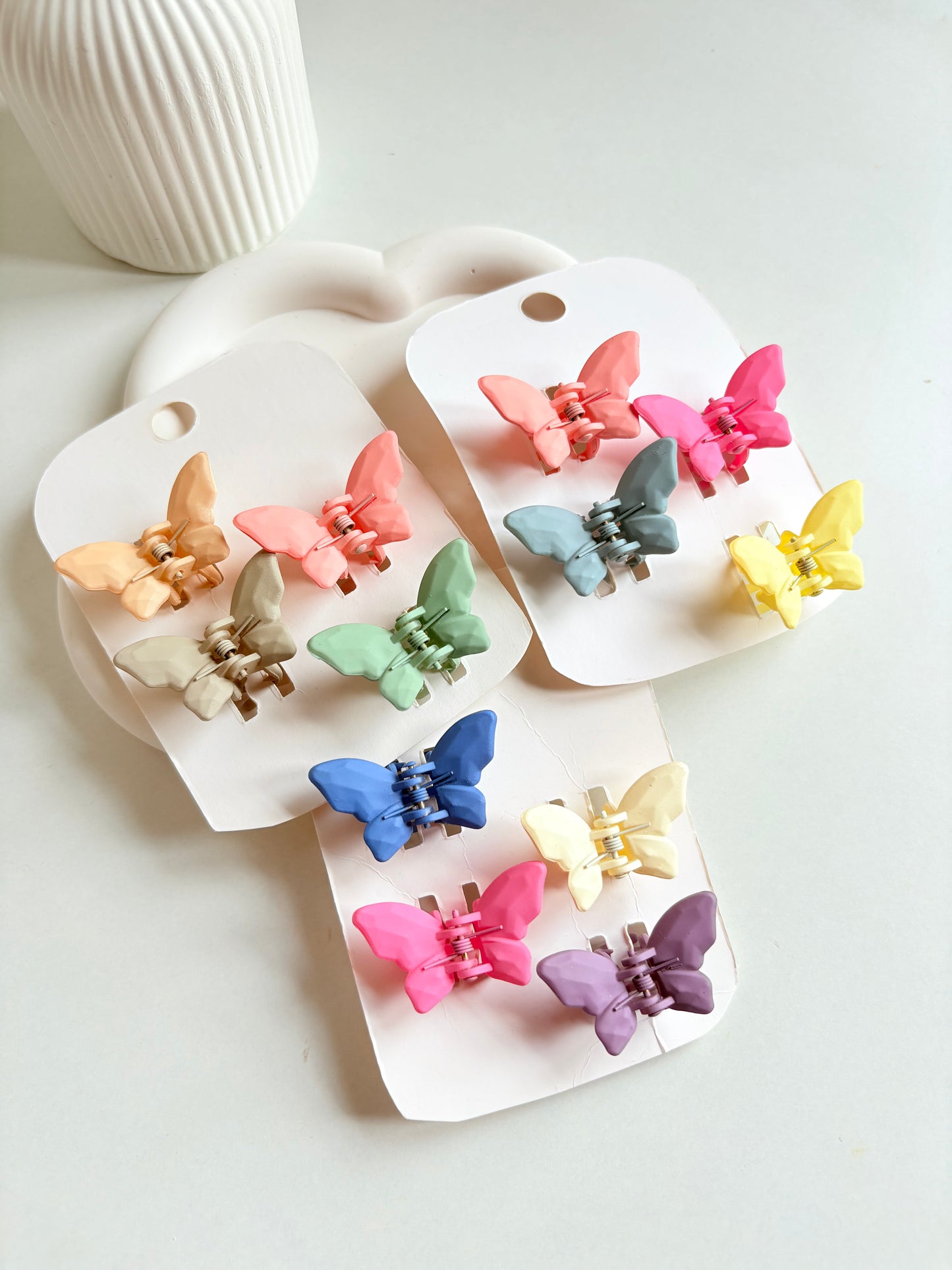 Mini butterfly clips (set of 4)