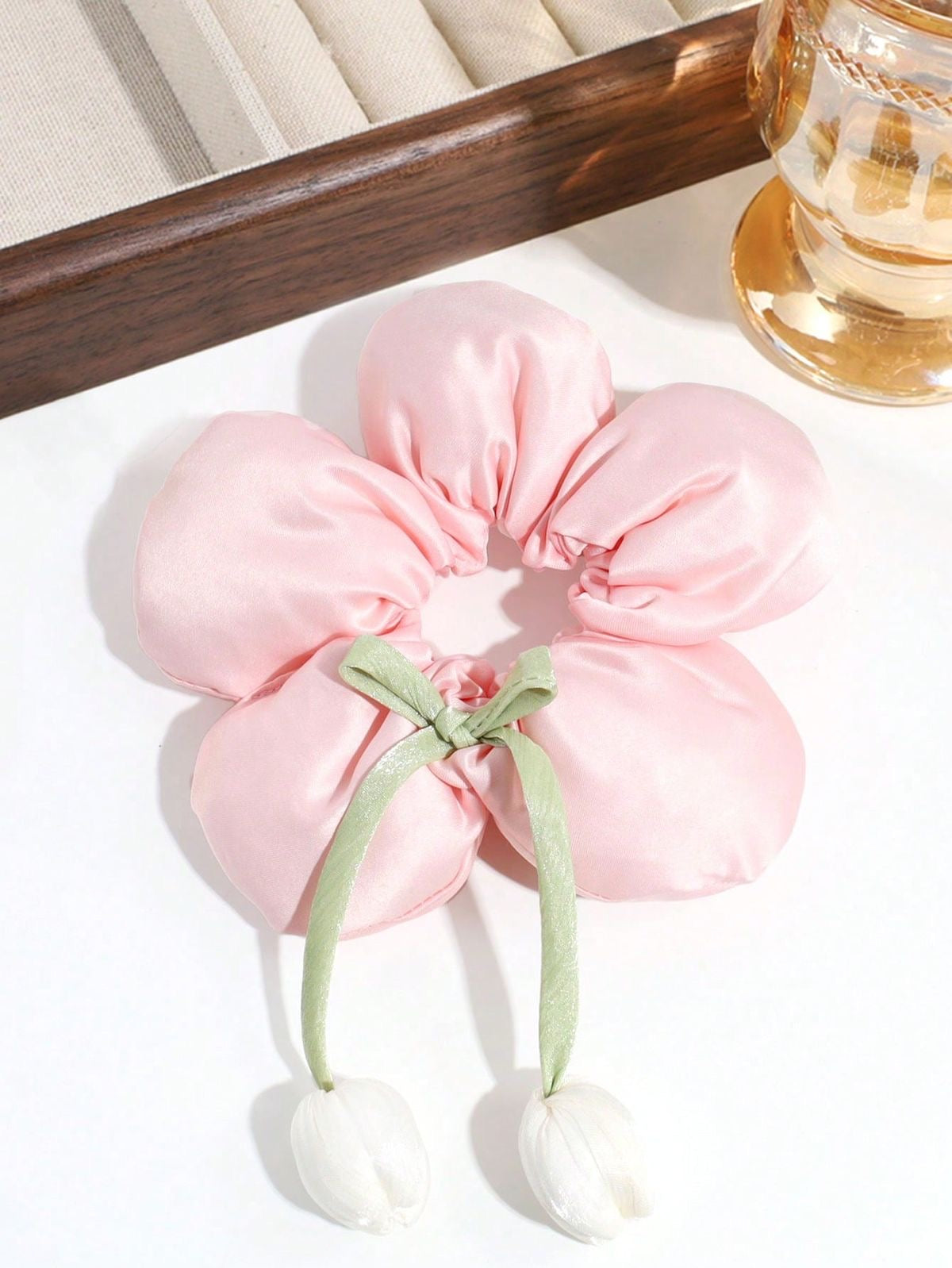 Cushion Flower scrunchie