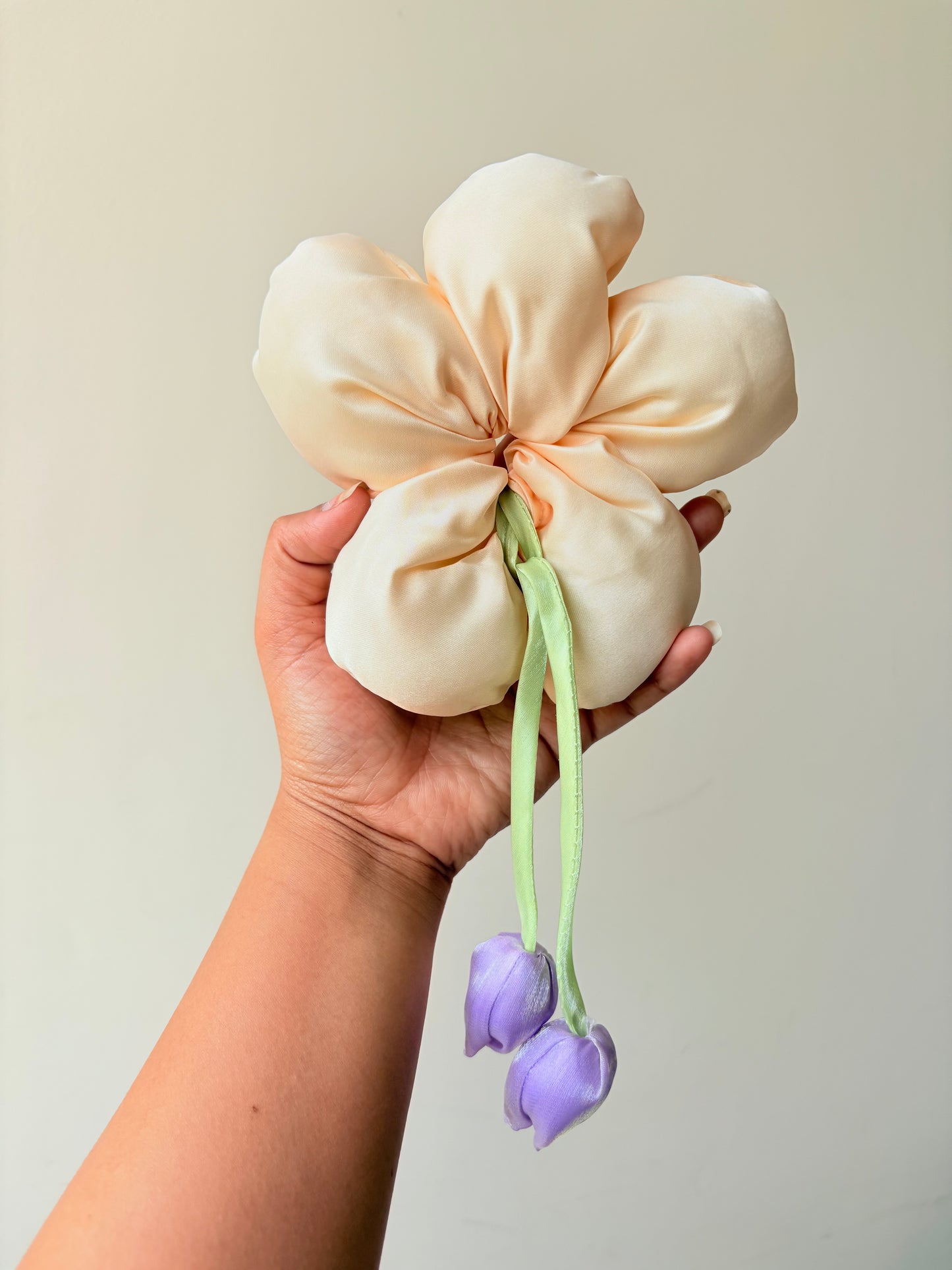 Cushion Flower scrunchie