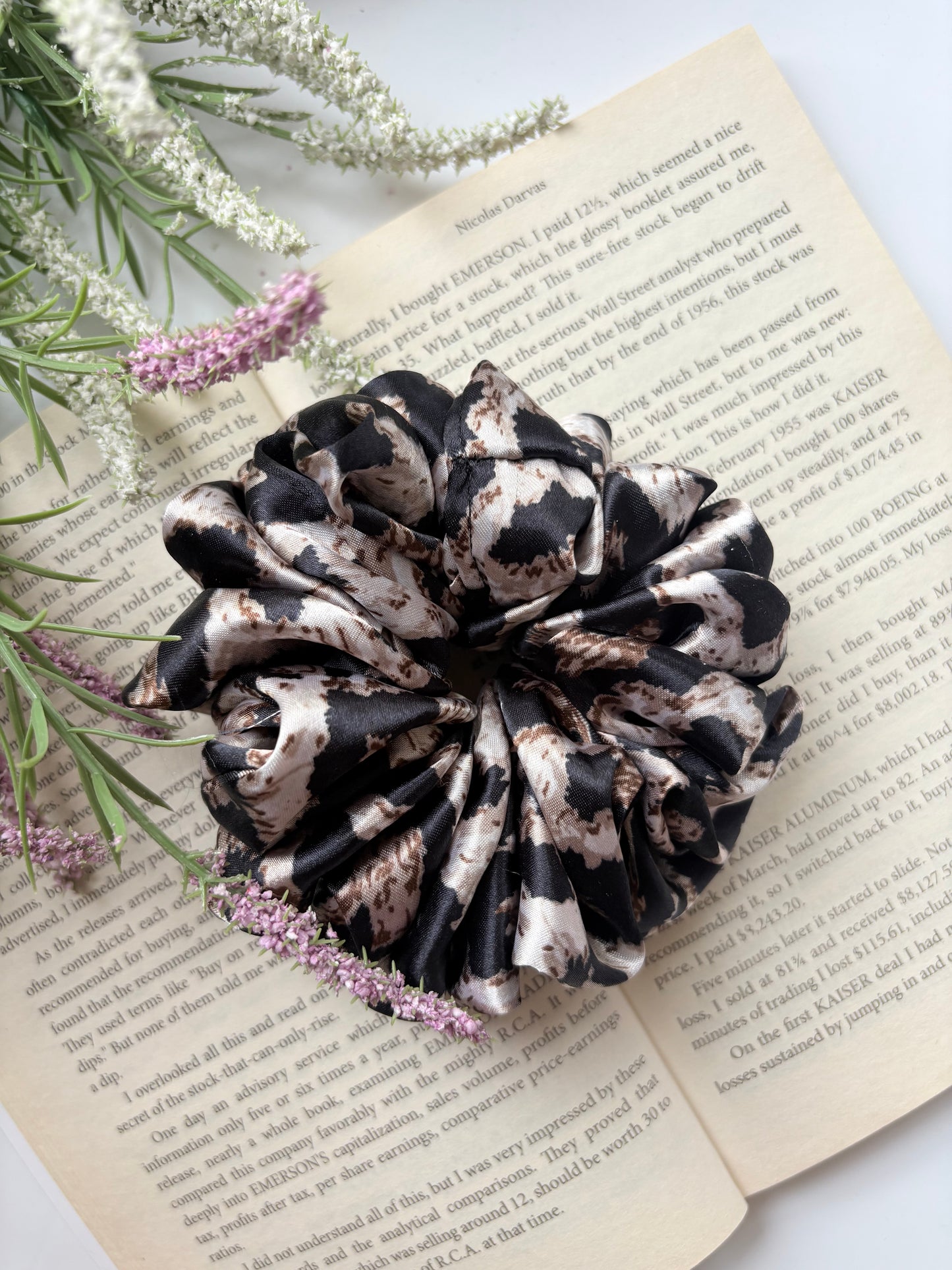 Safari chic XL scrunchie