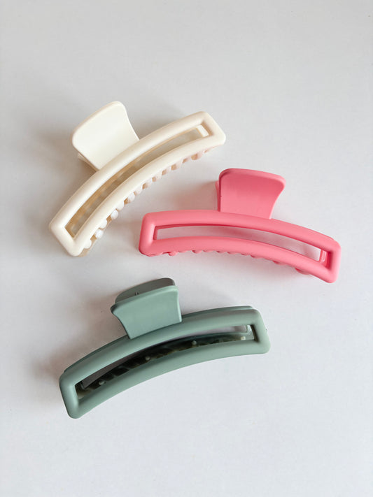Sleek Snap claw clips