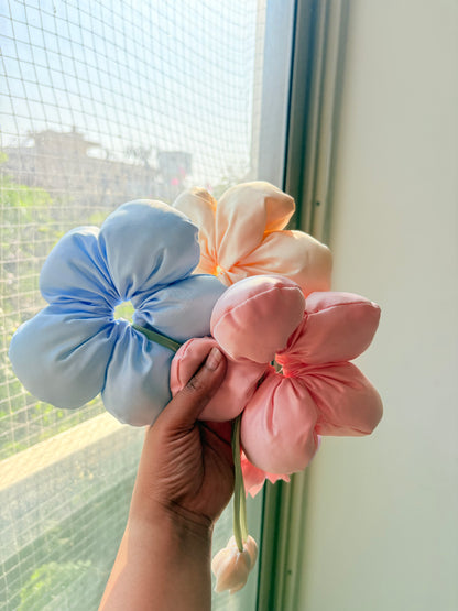 Cushion Flower scrunchie
