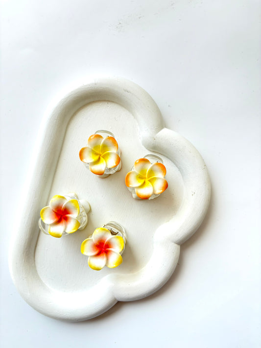 Floral clips (mini) pair of 2 Pins