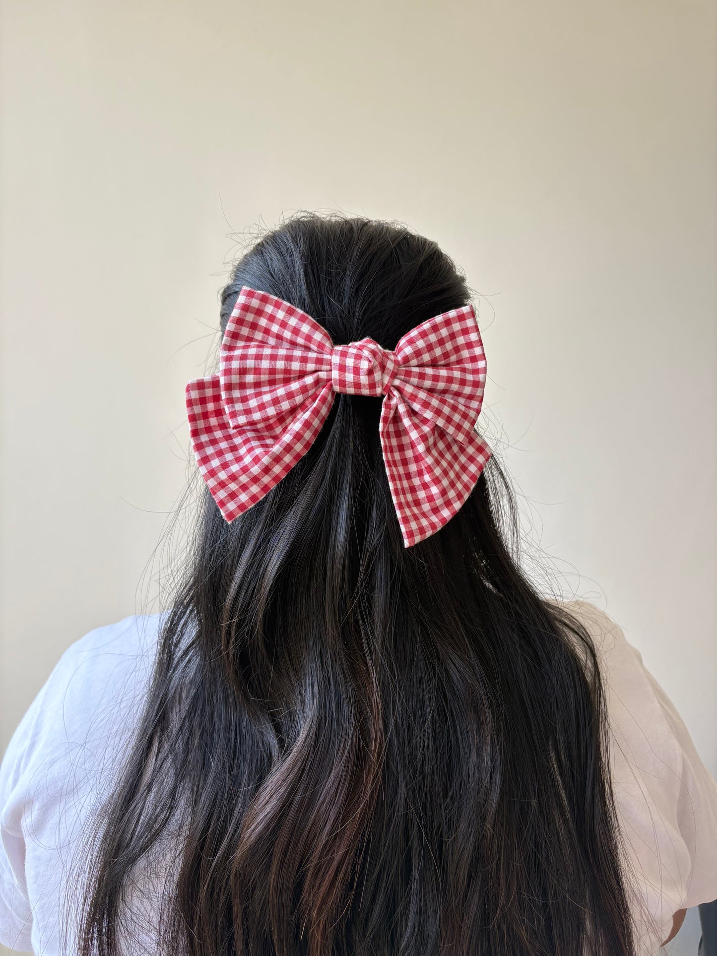Gingham bows🎀