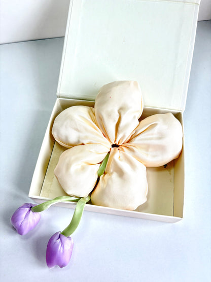 Cushion Flower scrunchie