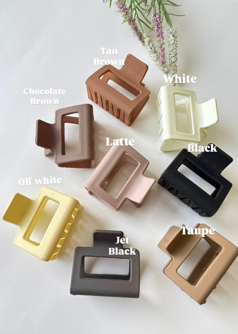 Square claw Clips