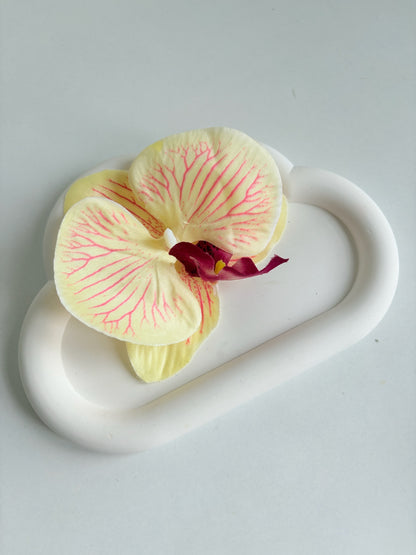 Orchid flower pin