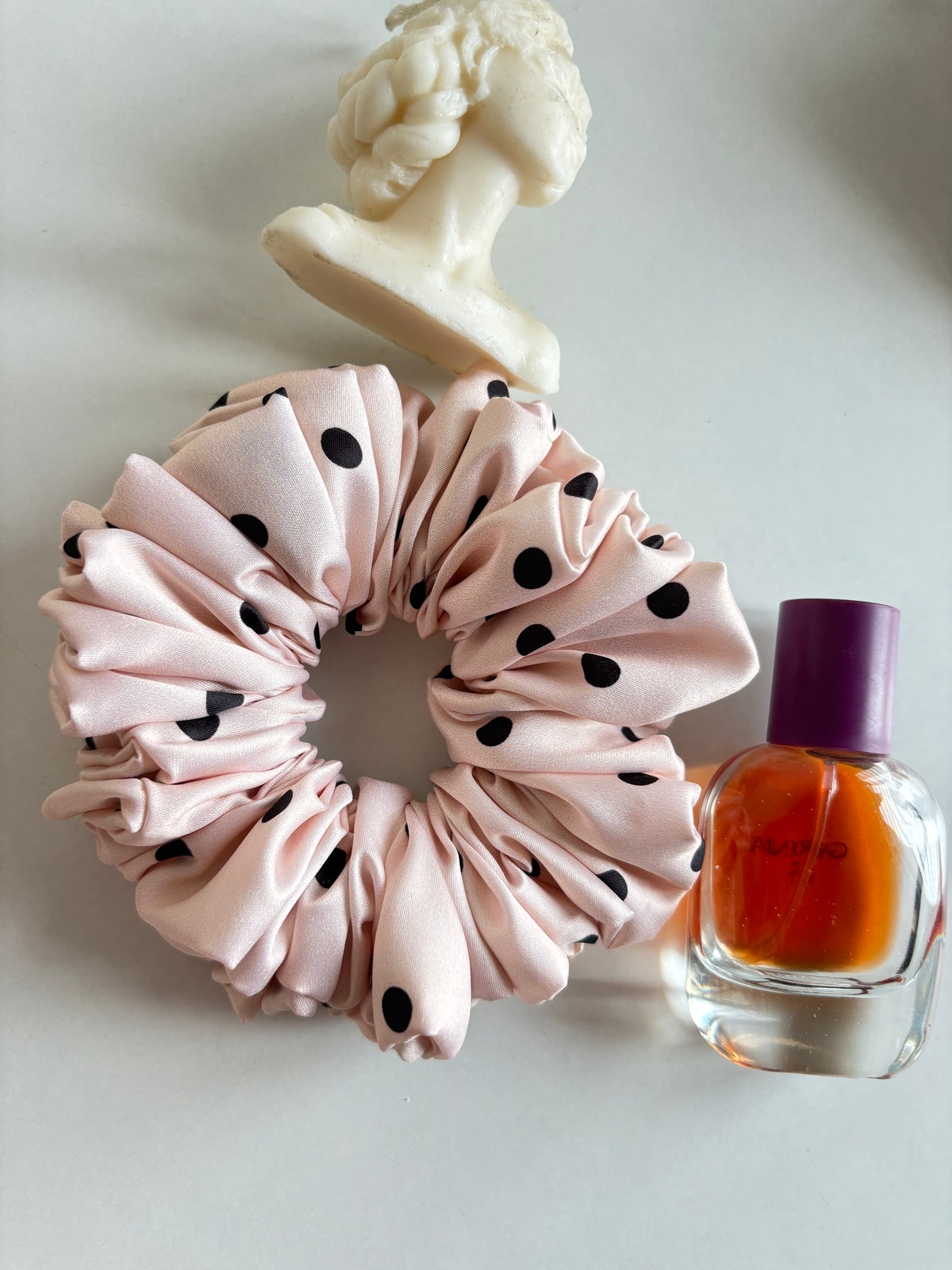 Polka Dot Oversized Scrunchie
