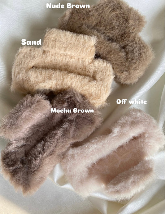 Fluffy Charm claw clips