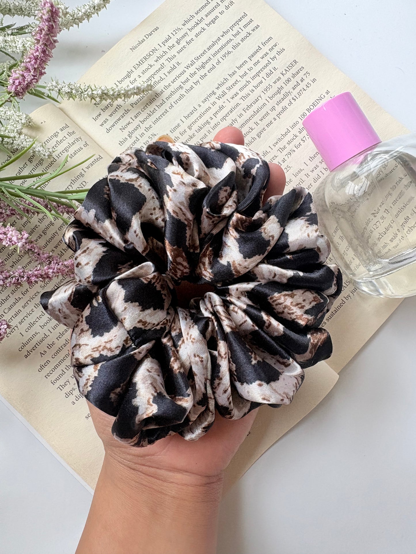 Safari chic XL scrunchie