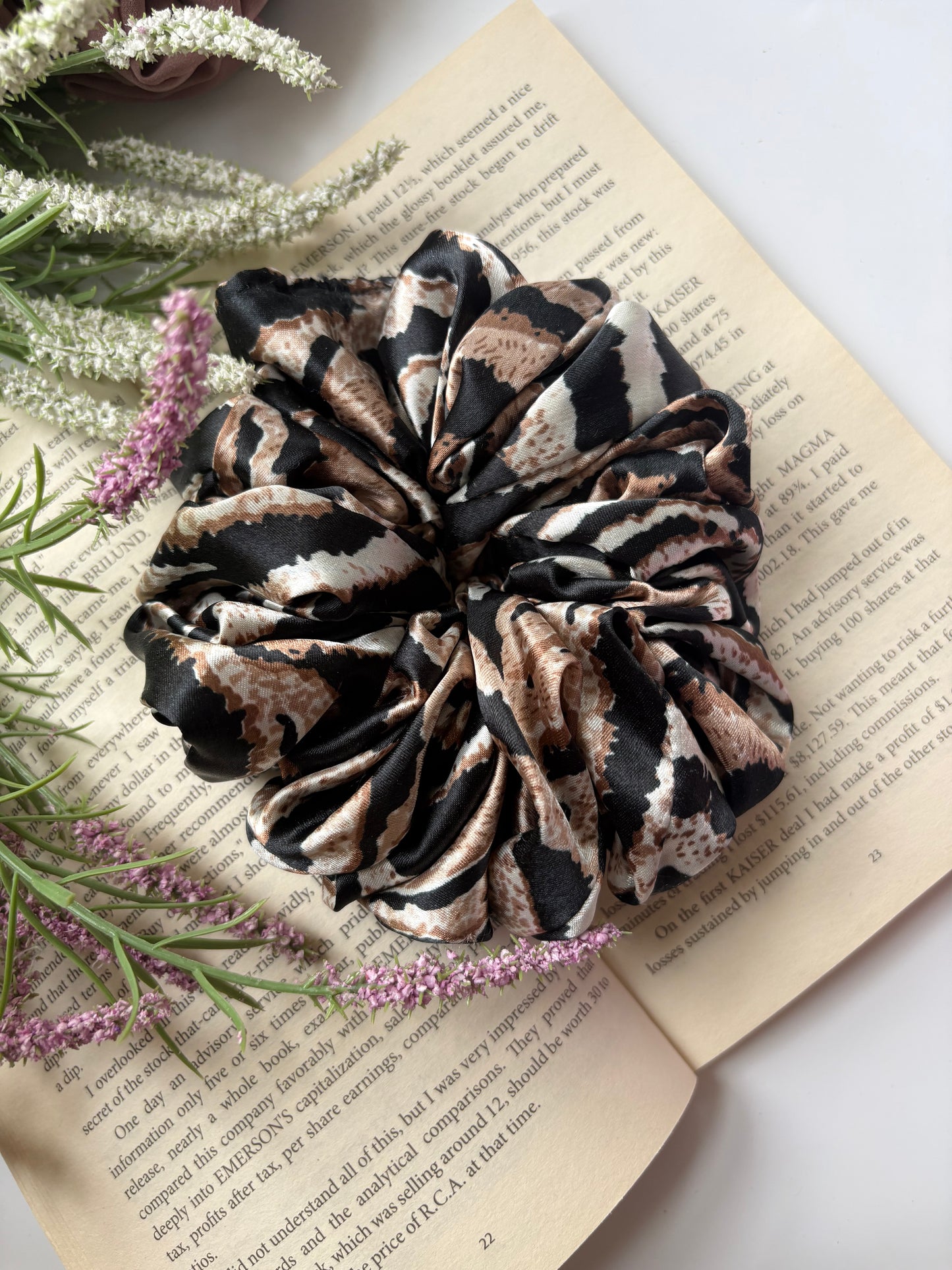Animal Print Scrunchies(Oversized)