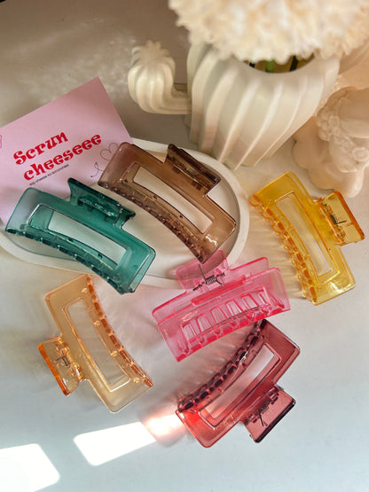 Glass Claw Clip